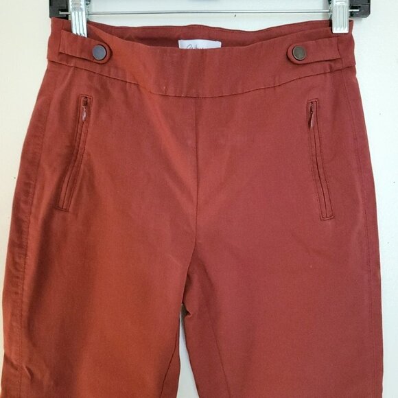 Reitmans rust color jegging pants,high rise - Picture 2 of 5